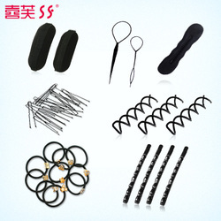 三天大促 6.9元包邮小熊布艺发圈，喜芙韩版头饰点亮指尖时尚